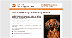 Desktop Screenshot of cefnycribkennels.com